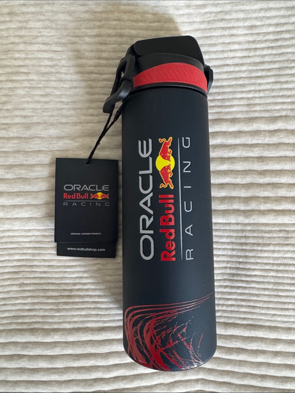 Red Bull Racing Black & Red water Bottle